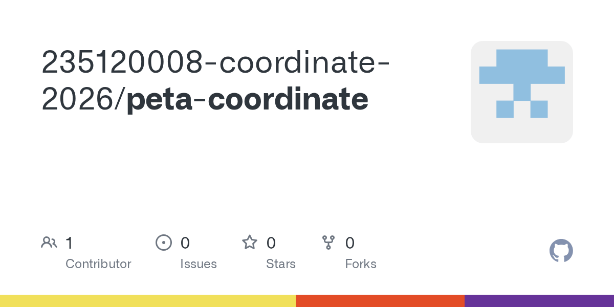 GitHub 235120008 Coordinate 2026 Peta Coordinate GitHub Peta Coordinate