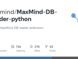 Github Maxmind Maxmind Db Reader Python Python Maxmind Db Reader