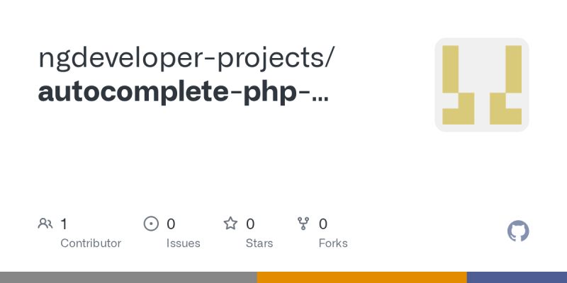 Jquery Autocomplete With Pdo In Php And Mysql Learn Programming With Real Apps - Best Nature Patterns in High Resolution