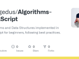 Github Ahegedus Algorithms Javascript Algorithms And Data Structures