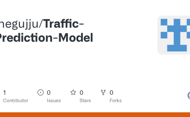 GitHub - Thegujju/Traffic-Prediction-Model