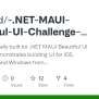 GitHub - Nikamvd/-.NET-MAUI-Beautiful-UI-Challenge-PlayerProfileApp ...