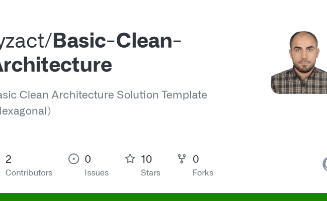 GitHub - Fyzact/Basic-Clean-Architecture: Basic Clean Architecture ...