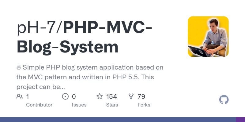 Github Bm Member Php Oop Mvc Here Is Very Simple Sample Blog Project With Php Oop Using Mvc - Artistic City Wallpaper - Mobile