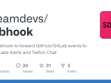 Github Streamdevs Webhook рџћј A Webhook To Forward Github Gitlab