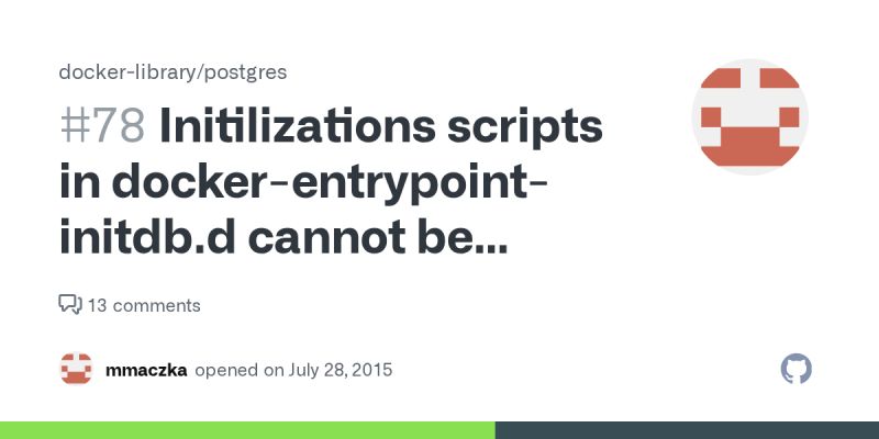 Docker Lxr Scripts Expect Initdb At Master Hwchiu Docker Lxr Github - Premium Vintage Photo Gallery - 4K