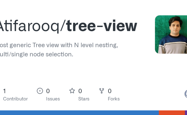 GitHub - Atifarooq/tree-view: Most Generic Tree View With N Level ...