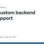 Custom Backend URL Support · Issue #547 · Openai/openai-python · GitHub