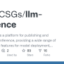 GitHub - OpenCSGs/llm-inference: Llm-inference Is A Platform For ...