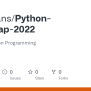 GitHub - Yamunans/Python-Roadmap-2022: Learning Python Programming