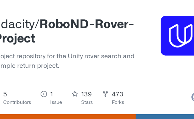 GitHub - Udacity/RoboND-Rover-Project: Project Repository For The Unity ...
