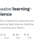 GitHub - Baniasbaabe/learning-data-science: Curated Collection Of ...