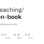 GitHub - Ying-teaching/python-book: Lecture Notes, Slides And Code