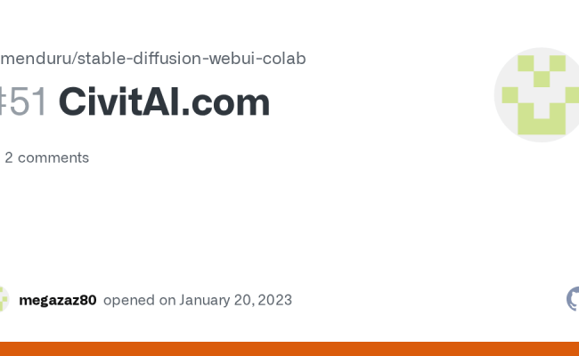 CivitAI.com · Issue #51 · Camenduru/stable-diffusion-webui-colab · GitHub