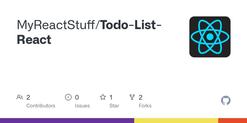 Github Sreyaarc React To Do List A To Do List Created Using React Js - Ocean Illustration Collection - High Resolution Quality