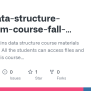 Data-structure-algorithm-course-fall-2023/data Structure.pdf At Main ...