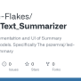 GitHub - Temmie-Flakes/Simple_Text_Summarizer: A Simple Implementation ...