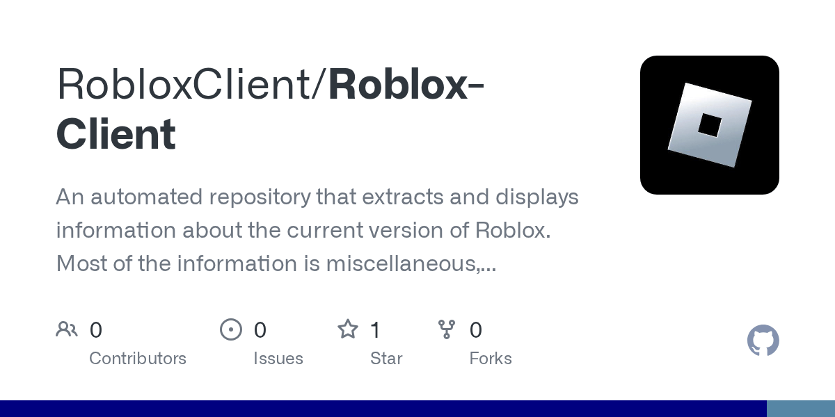 Roblox Client README Md At Roblox Roblox Client GitHub Roblox Client