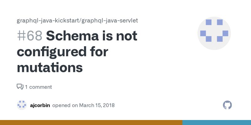 Schema Is Not Configured For Mutations Issue 68 Graphql Java - Incredible HD City Arts | Free Download