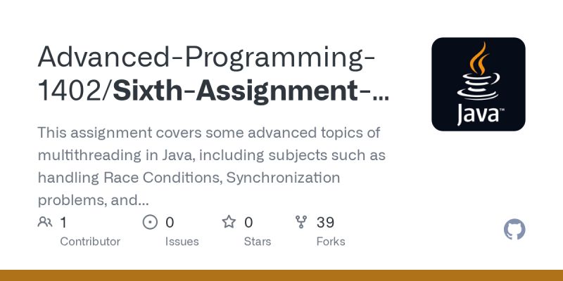 Github Tndgoat Ap Assignment Advanced Programming Assignment In Sem232 - Modern HD Abstract Designs | Free Download