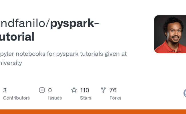 GitHub - Andfanilo/pyspark-tutorial: Jupyter Notebooks For Pyspark Tutorials Given At University