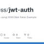 GitHub - VanshulB/jwt-auth: Authentication Using JSON Web Token Example ...