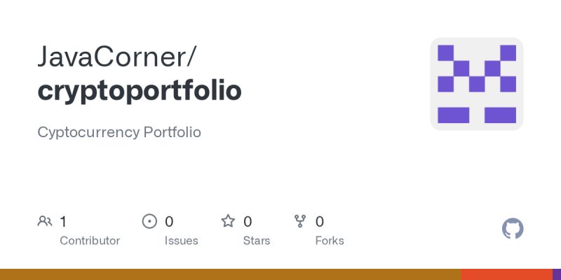 Github Caiiocasttro Cryptoportfolio - Minimal Designs - Elegant High Resolution Collection