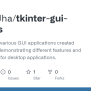 GitHub - PrabhaJha/tkinter-gui-projects: A Collection Of Various GUI ...