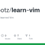 GitHub - Ruthrootz/learn-vim: Steps For How I Learned Vim