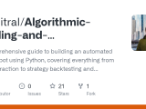 Github Pchitral Algorithmic Trading And Quantitative Analysis A