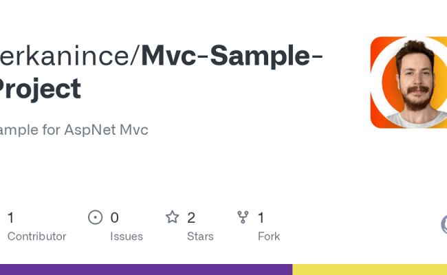 GitHub - Serkanince/Mvc-Sample-Project: Sample For AspNet Mvc