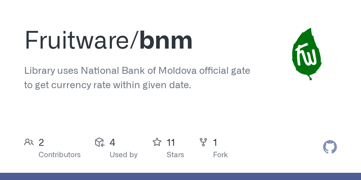 While we receive compensation when you. Github Fruitware Bnm Library Uses National Bank Of Moldova Official Gate To Get Currency Rate Within Given Date