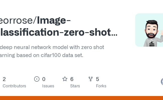 GitHub - Leorrose/Image-classification-zero-shot-learning: A Deep ...