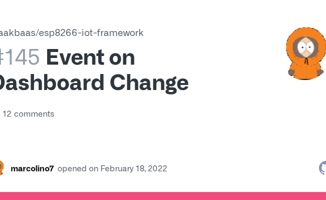 Event On Dashboard Change · Issue #145 · Maakbaas/esp8266-iot-framework ...