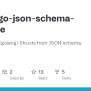 GitHub - Elastic/go-json-schema-generate: Generates Go (golang) Structs ...