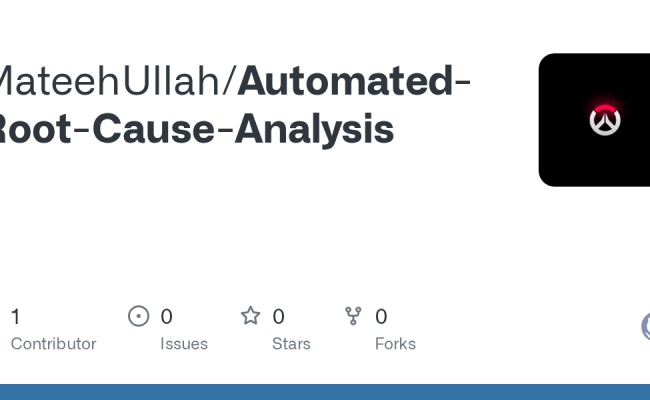 GitHub - MateehUllah/Automated-Root-Cause-Analysis