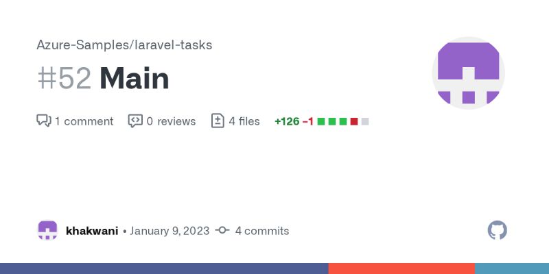Laravel Tasks Web Php At Main Azure Samples Laravel Tasks Github - Beautiful HD City Designs | Free Download
