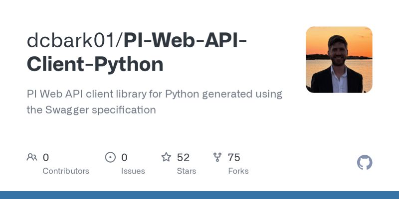 Github Bzshang Piwebapi Python Examples Examples Using Pi Web Api And Python With Requests - Best Gradient Illustrations in Full HD