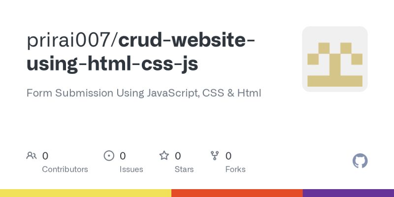 Github Suryawanshiram Crud With Html Css And Javascript - Premium Landscape Texture Gallery - Mobile
