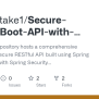 GitHub - Swapniltake1/Secure-Spring-Boot-API-with-JWT-Authentication ...