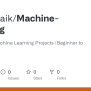 GitHub - Sahil-Naik/Machine-Learning: Consists Of Machine Learning ...