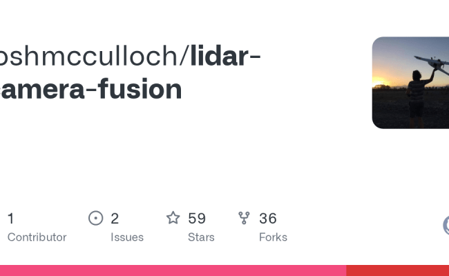 GitHub - Joshmcculloch/lidar-camera-fusion
