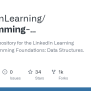 GitHub - LinkedInLearning/programming-foundations-data-structures ...