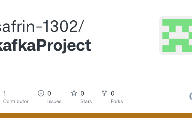GitHub - Safrin-1302/kafkaProject