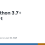 Python 3.7+ Support · Issue #95 · Jython/jython · GitHub