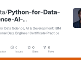 Github J Data Python For Data Science Ai Development Ibm Professional