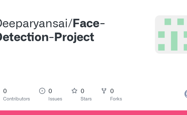 GitHub - Deeparyansai/Face-Detection-Project