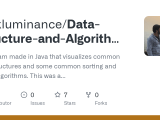 Github Darkluminance Data Structure And Algorithm Visualizer A