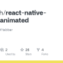 GitHub - Geek-ch/react-native-tabbar-animated: The Animated Of Tabbar