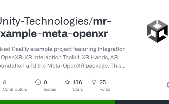 GitHub - Unity-Technologies/mr-example-meta-openxr: Mixed Reality ...